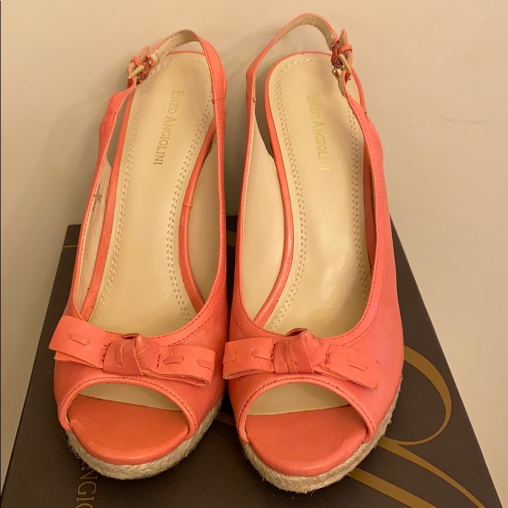 Size 11 Pink Wedges